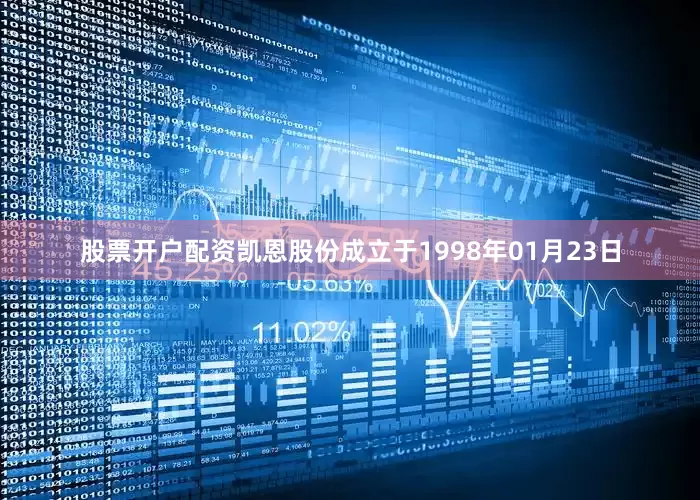 股票开户配资凯恩股份成立于1998年01月23日